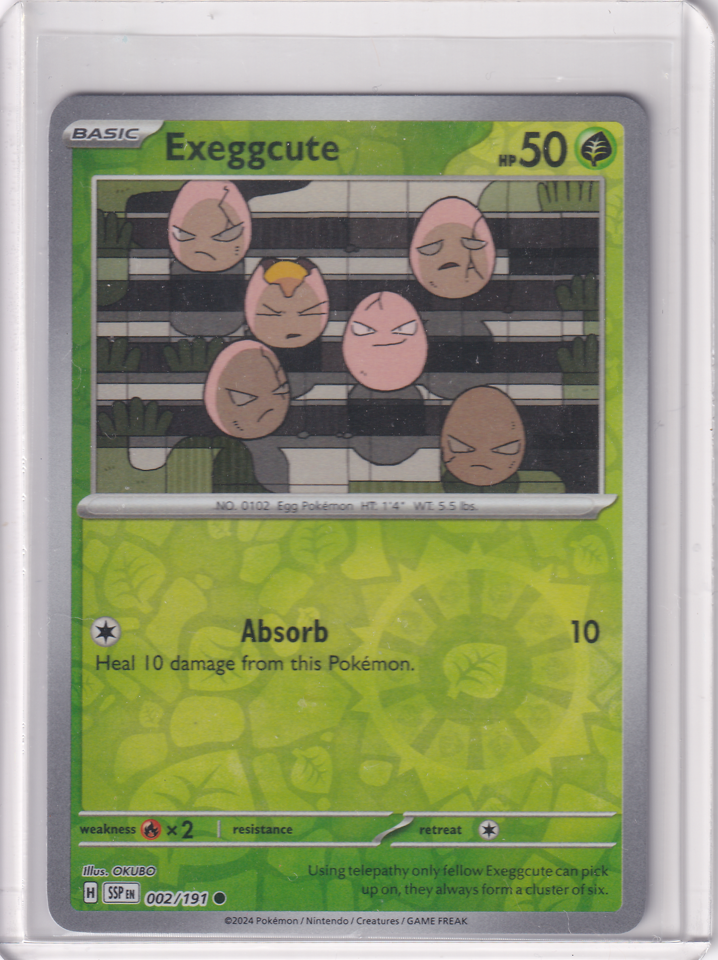 #002 Exeggcute