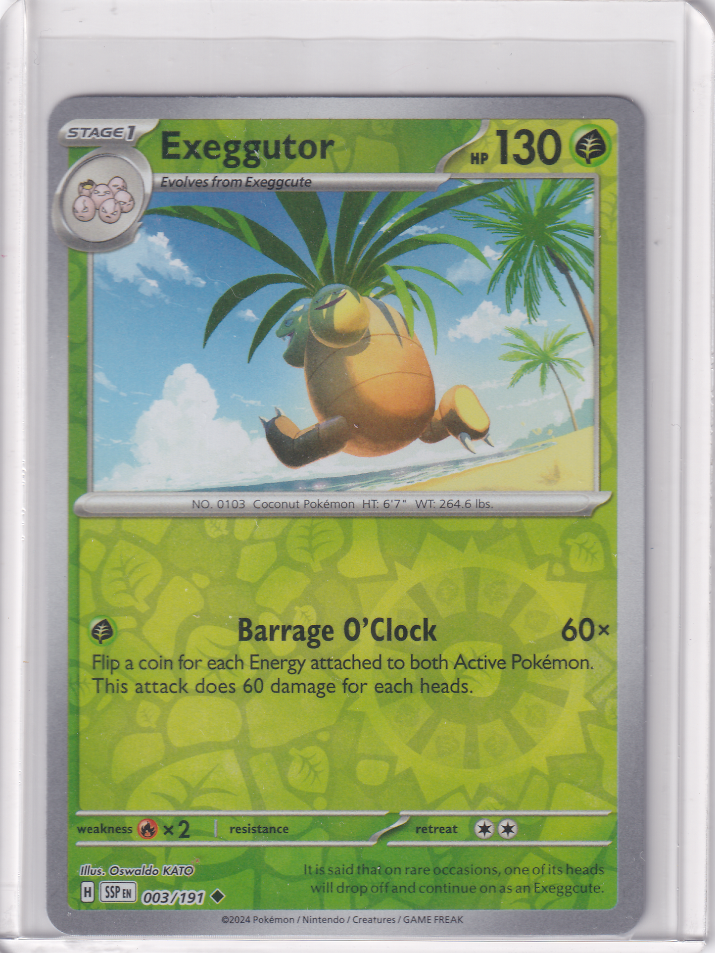 #003 Exeggutor