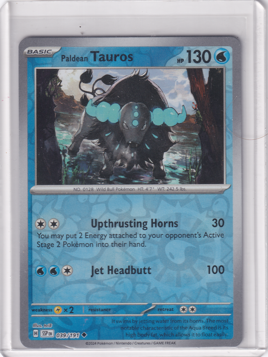 #039 Paldean Tauros