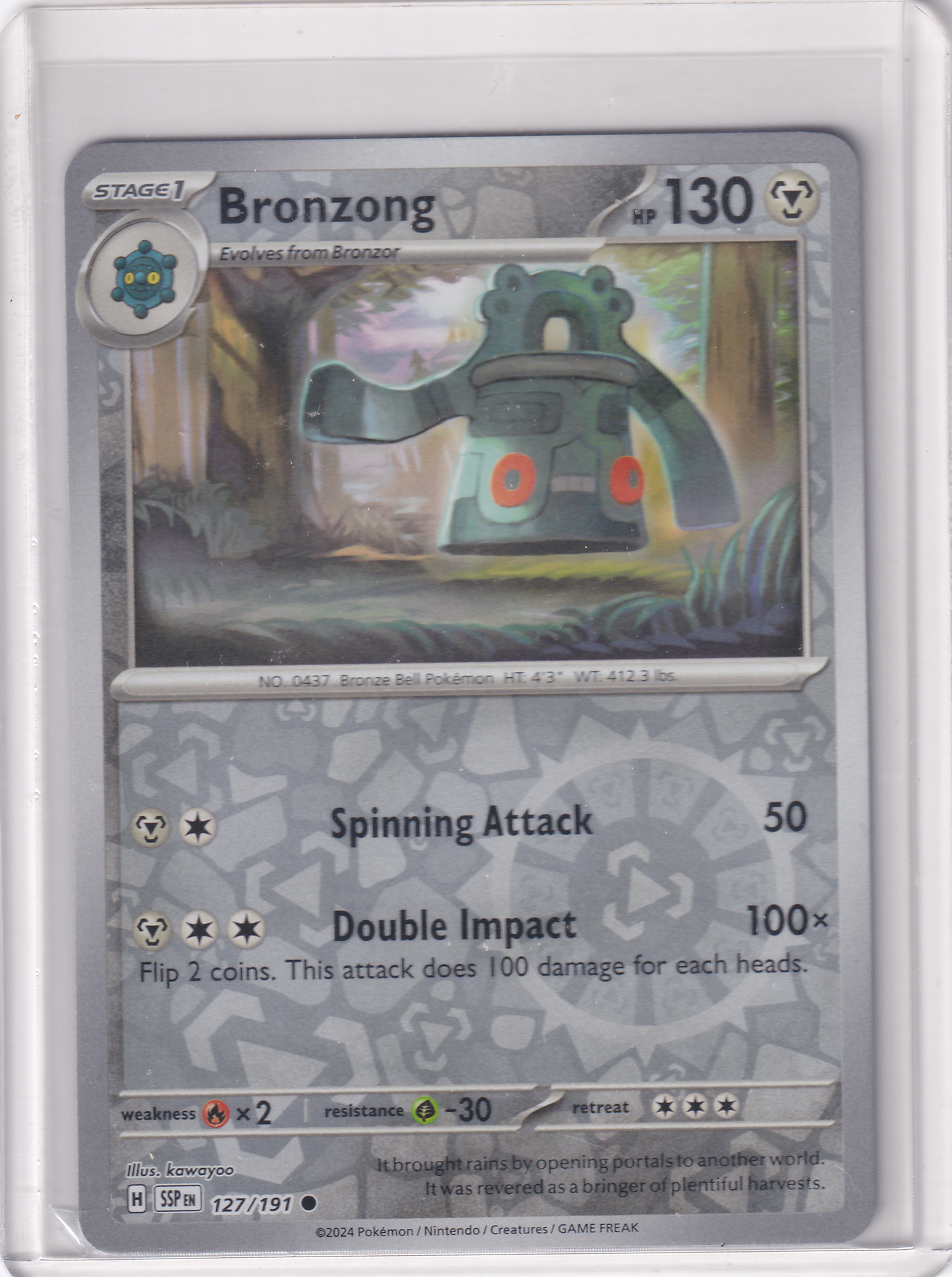 #127 Bronzong