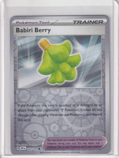 #163 Babiri Berry