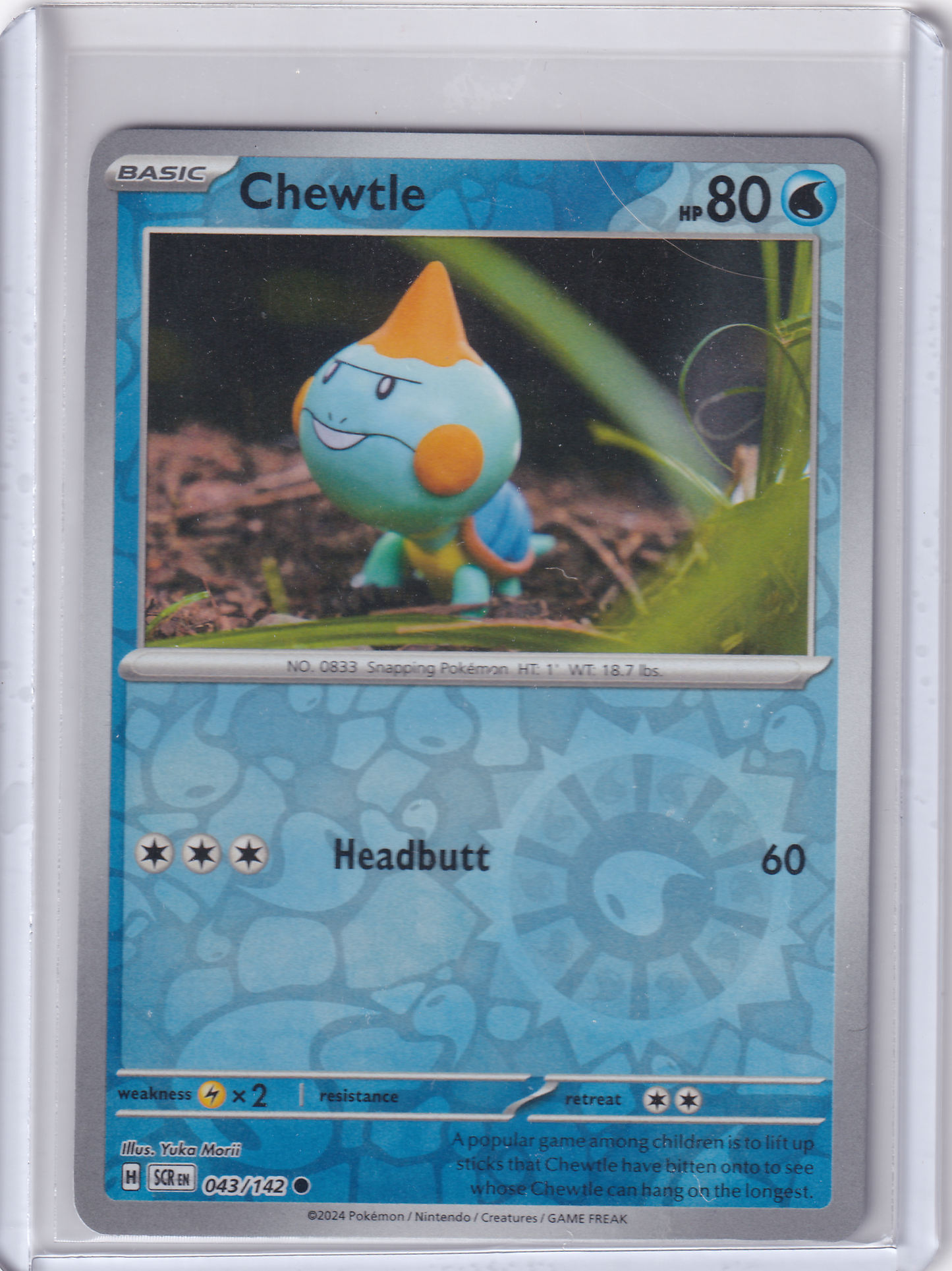 #043 Chewtle