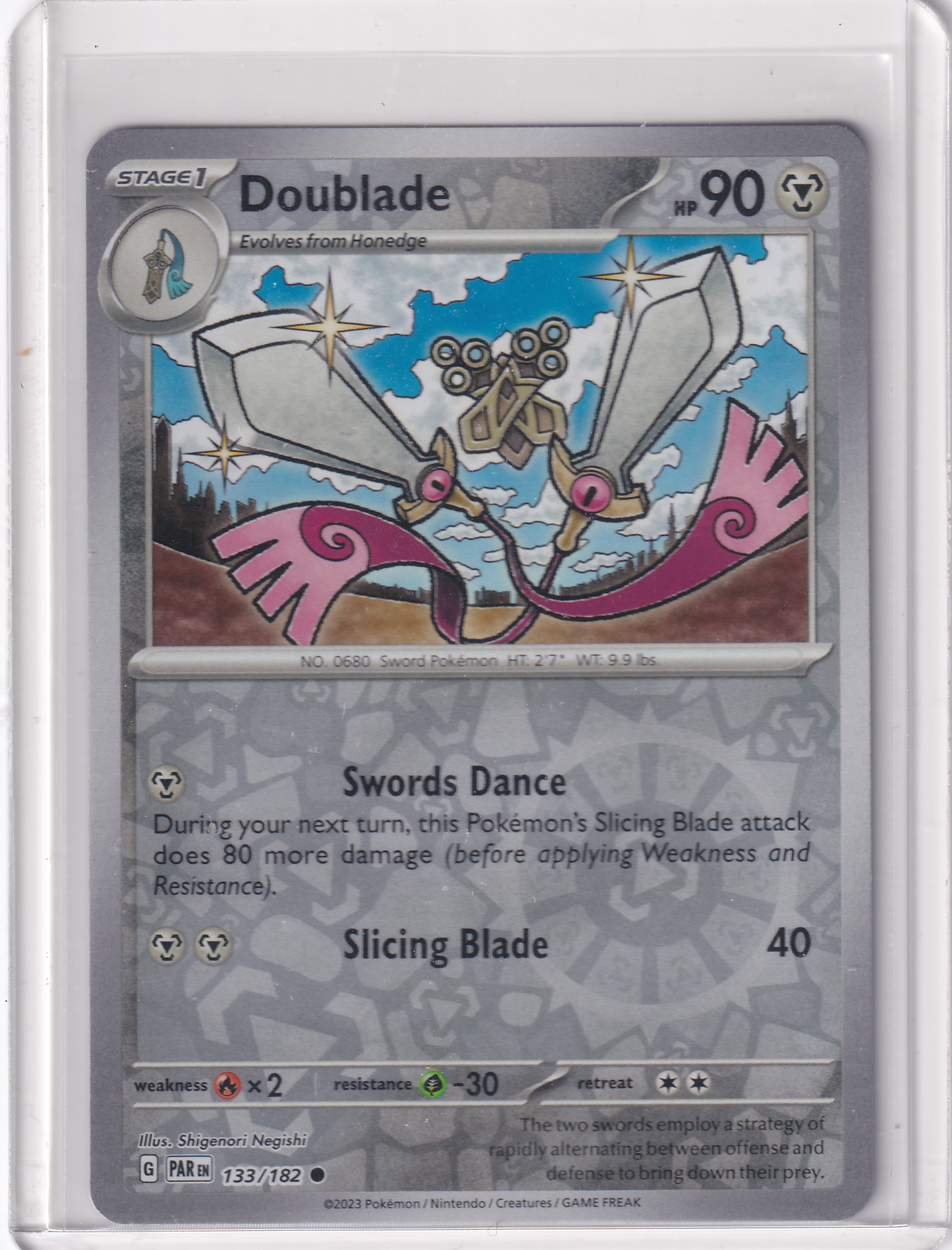 #133 Doublade