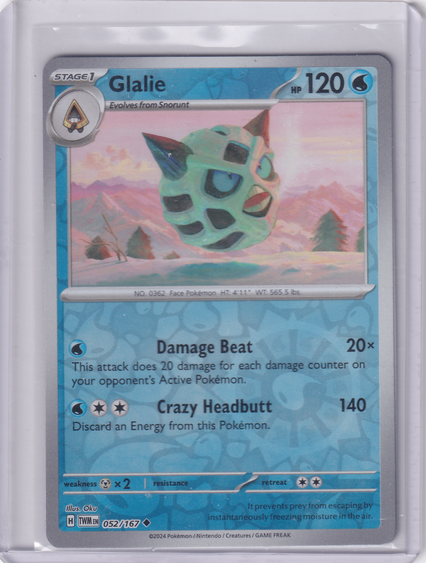 #052 Glalie