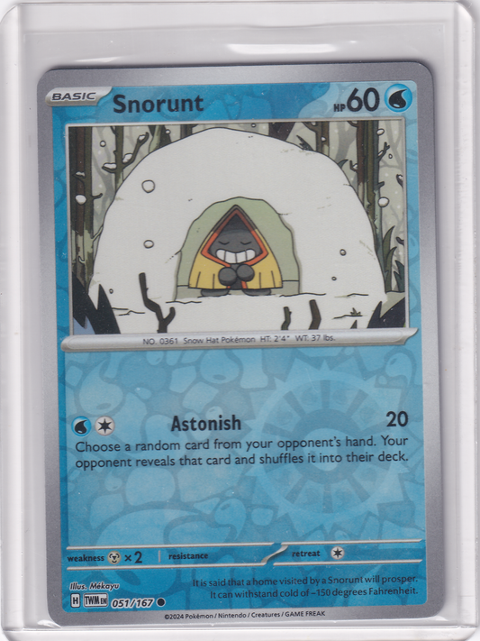 #051 Snorunt