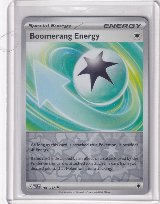 #166 Boomerang Energy