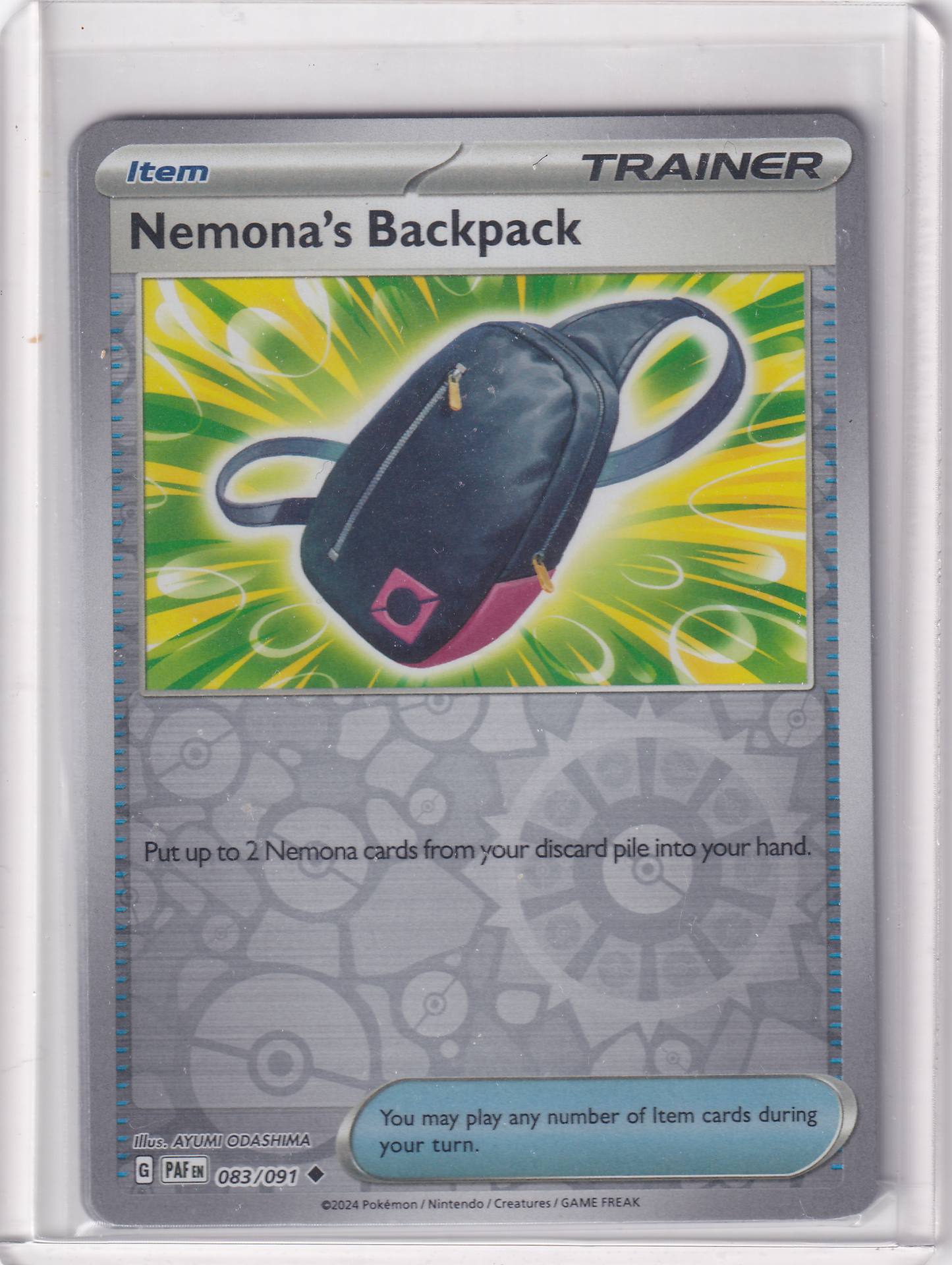 #083 Nemona's Backpack