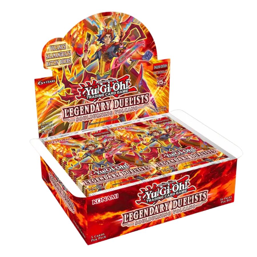Yu-Gi-Oh! - Legendary Duelists Soulburning Volcano Booster Box (Display of 36)