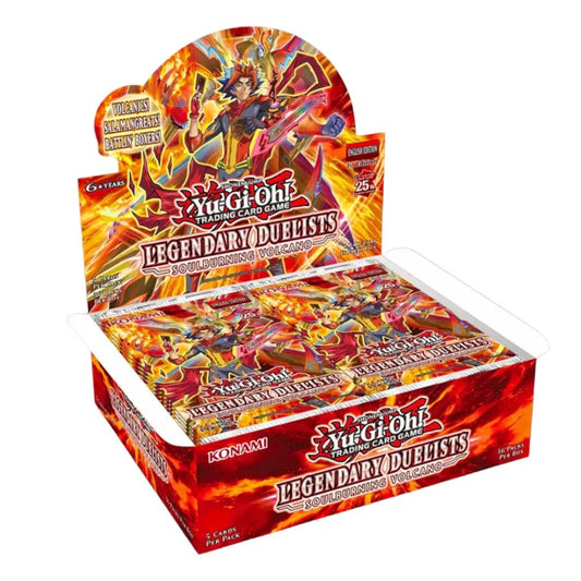 Yu-Gi-Oh! - Legendary Duelists Soulburning Volcano Booster Box (Display of 36)