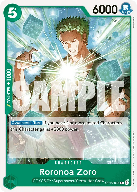 #038 Roronoa Zoro