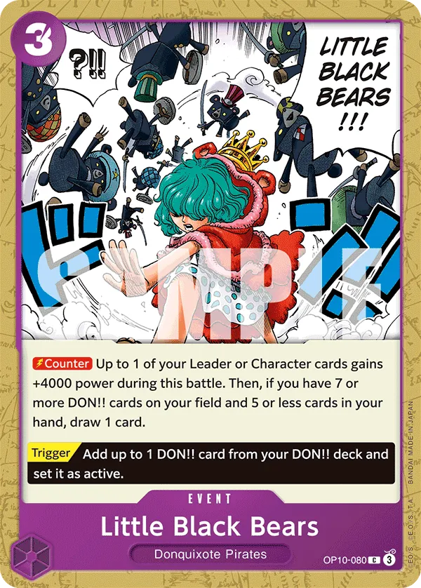 #080 Little Black Bears