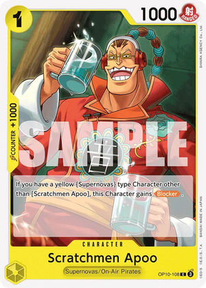 #108 Scratchmen Apoo