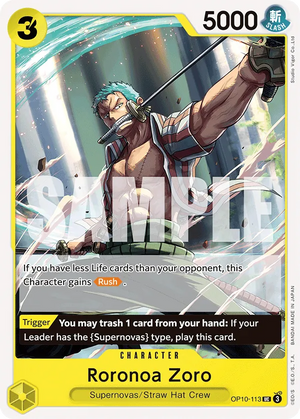#113 Roronoa Zoro