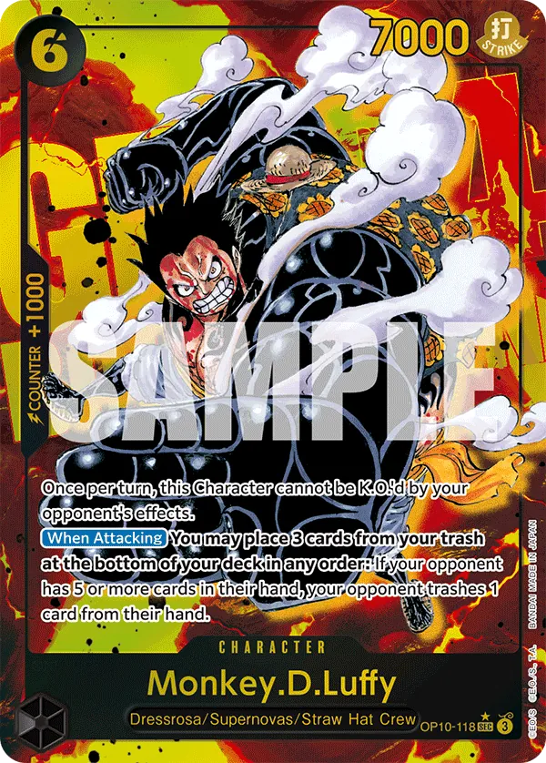 #118 Monkey.D.Luffy AA
