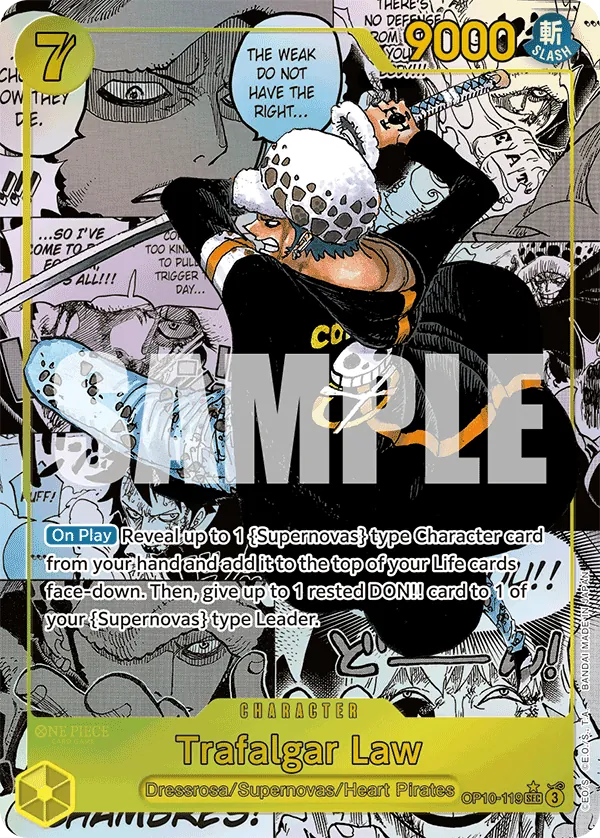 #119 Trafalgar Law Manga