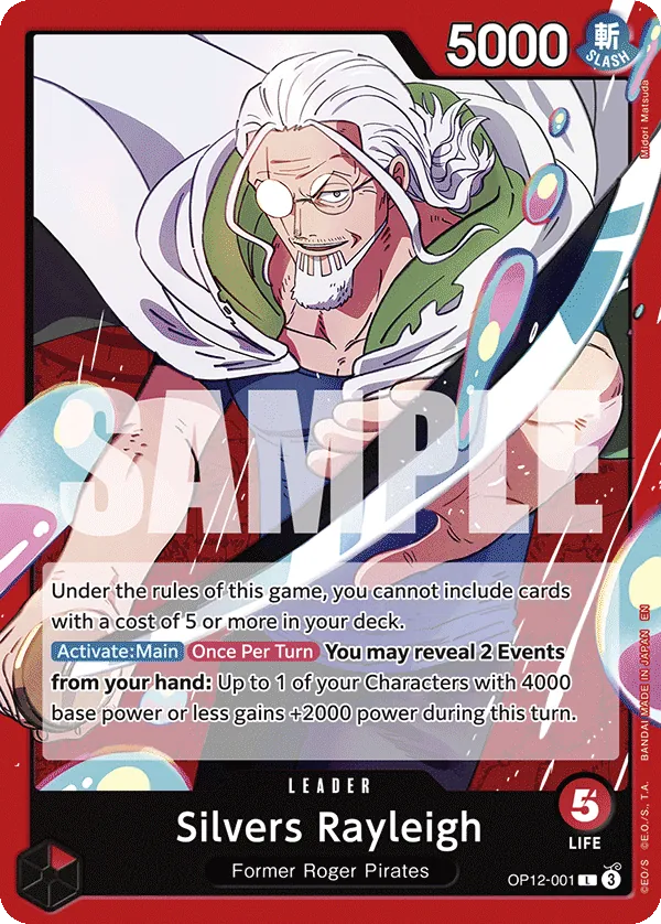 #001 Silvers Rayleigh