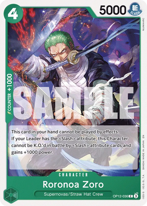 #036 Roronoa Zoro