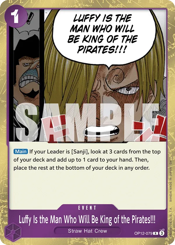#079 Luffy Is the Man Who Will Be King of the Pirates!!!
