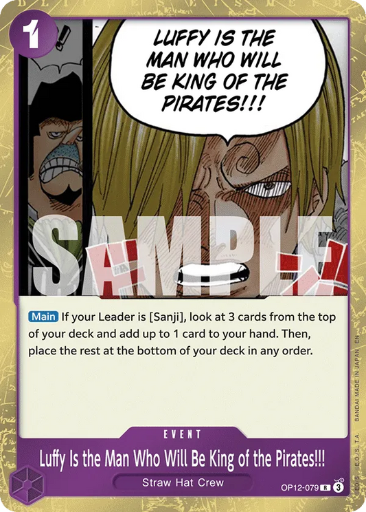 #079 Luffy Is the Man Who Will Be King of the Pirates!!!
