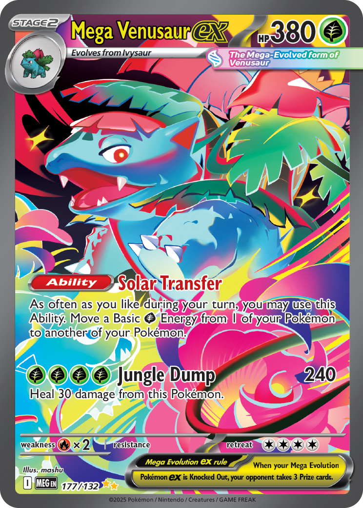 #177 Mega Vanusaur EX