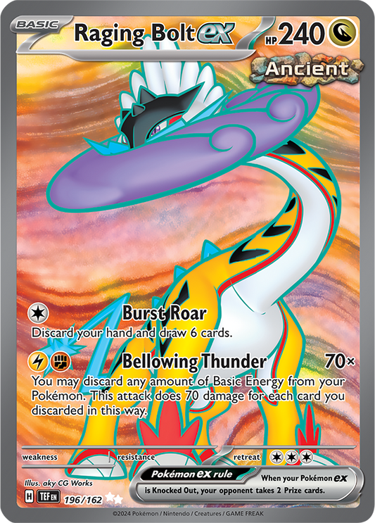 #196 Raging Bolt EX