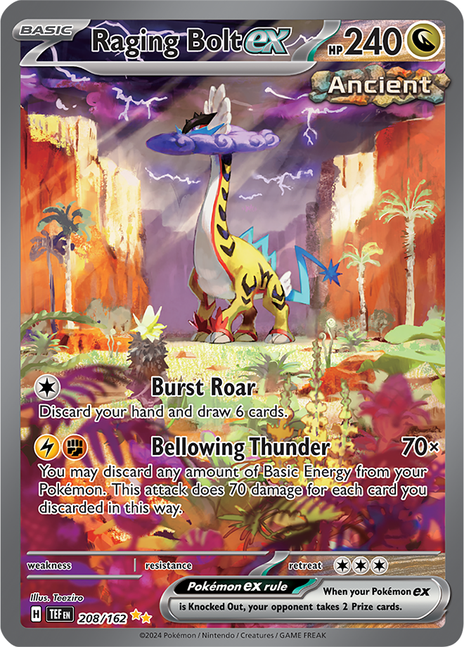 #208 Raging Bolt EX
