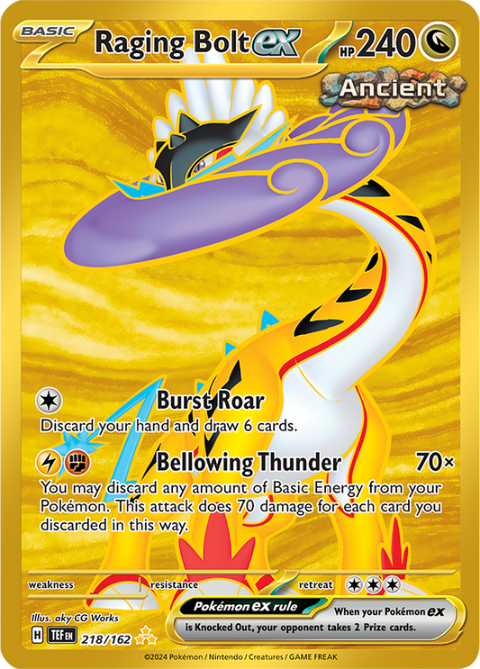 #218 Raging Bolt EX