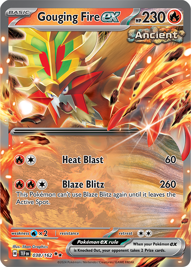#038 Gouging Fire EX