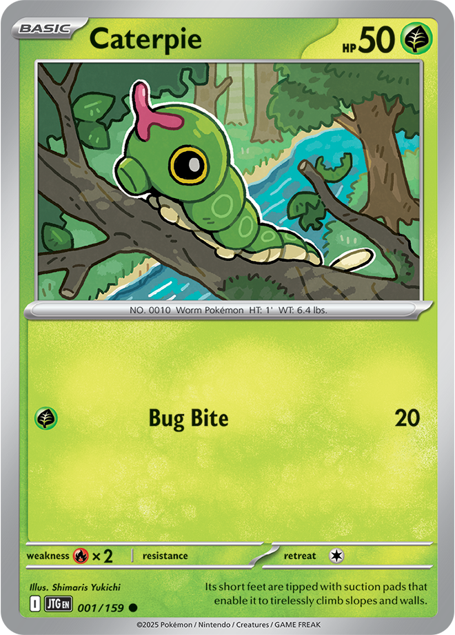 #001 Caterpie