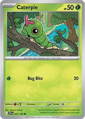#001 Caterpie