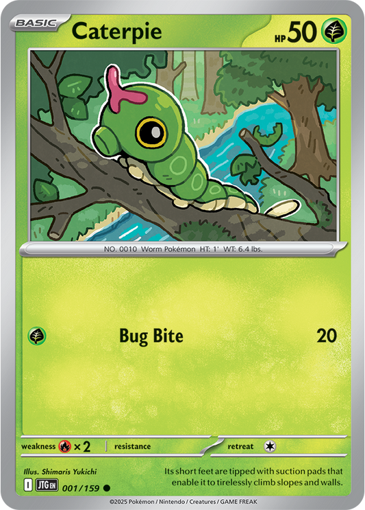 #001 Caterpie