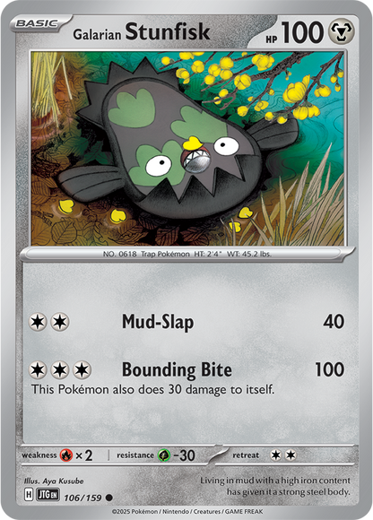 #106 Galarian Stunkfisk