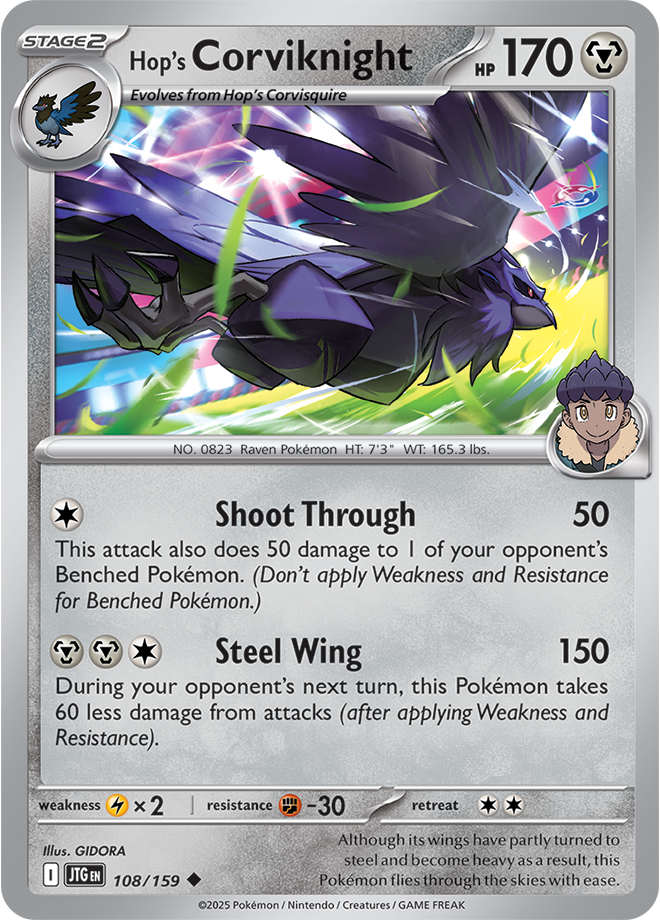 #108 Hop's Corviknight