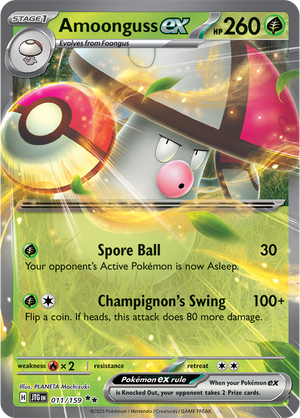 #011 Amoonguss EX