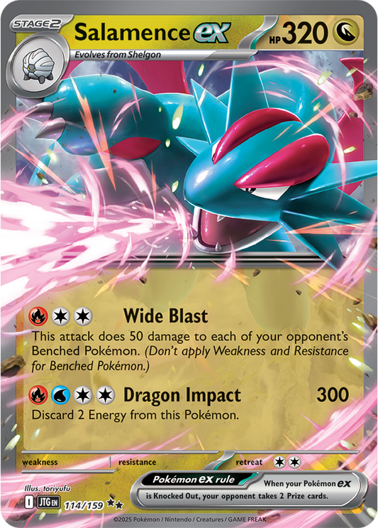 #114 Salamence EX