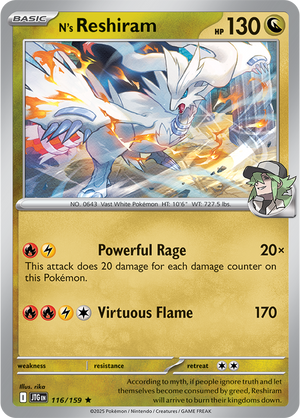 #116 N's Reshiram