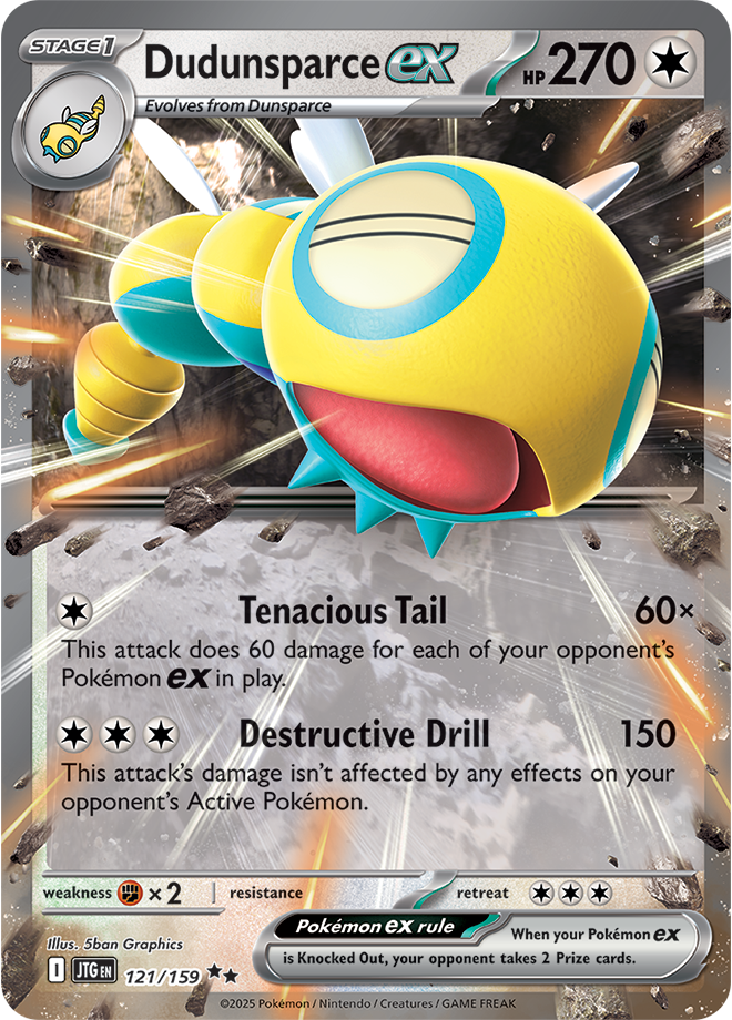 #121 Dundunsparce EX