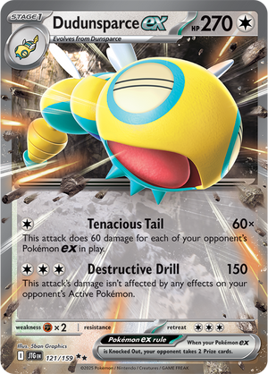 #121 Dundunsparce EX