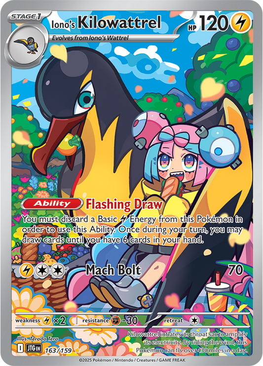 #163 Iono's Kilowattrel