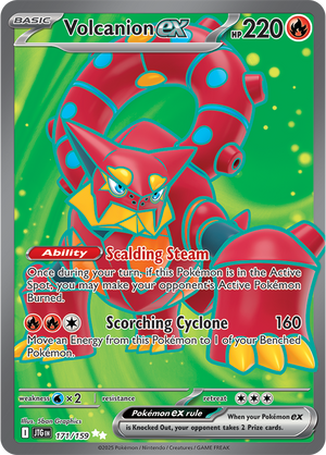 #171 Volcanion EX