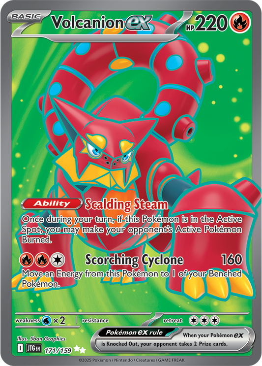 #171 Volcanion EX