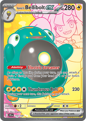 #172 Iono's Bellibolt EX