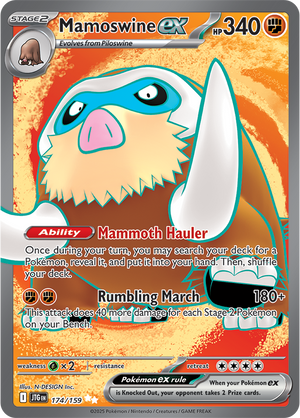 #174 Mamoswine EX