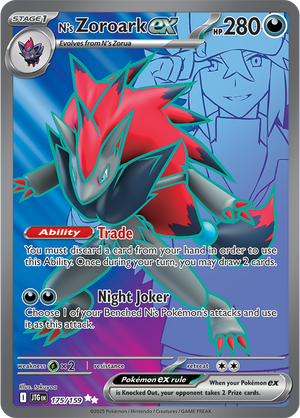 #175 N's Zoroark EX