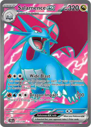 #177 Salamence EX