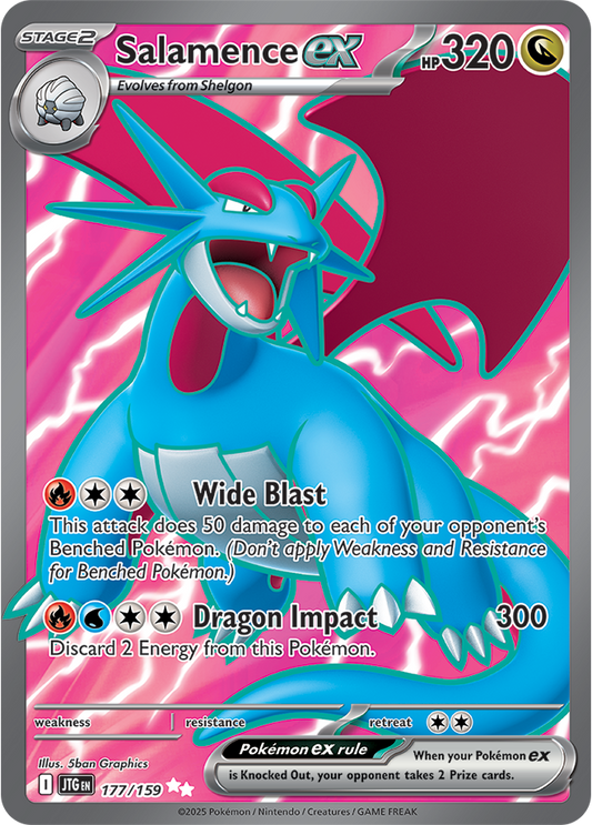 #177 Salamence EX