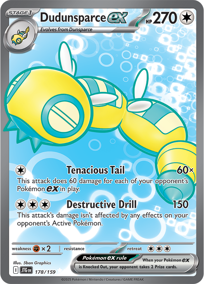 #178 Dudunsparce EX