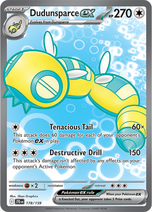 #178 Dudunsparce EX