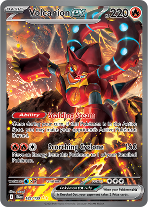 #182 Volcanion EX