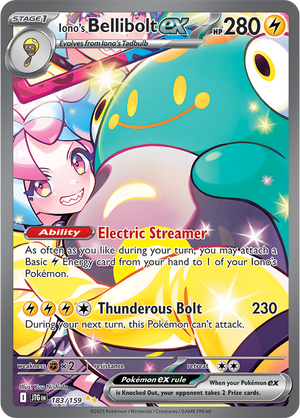 #183 Iono's Bellibolt EX